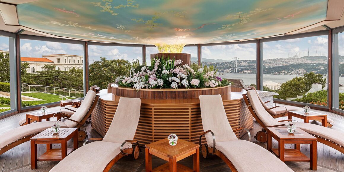 Experience ultimate relaxation with Natlaupa at the Intercontinental Istanbul's panoramic spa.